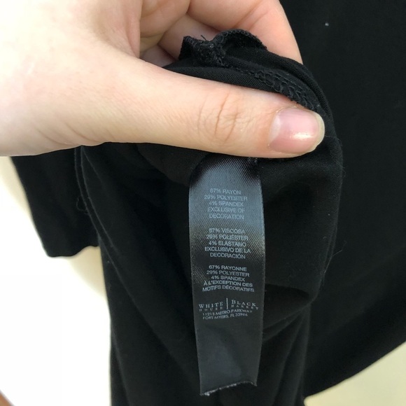 White House Black Market V-Neck Dress Long Sleeve XS - Picture 7 of 7